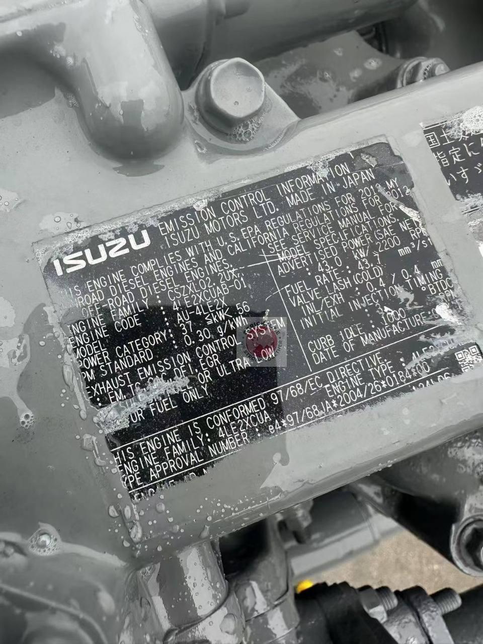 Дизельный двигатель Isuzu 4LE2